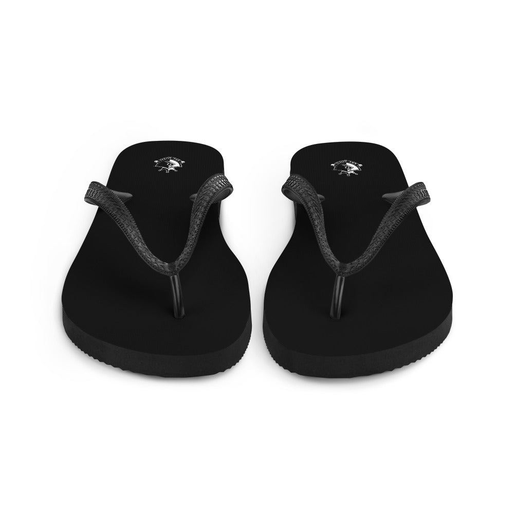 Blacked Out Flip-Flops