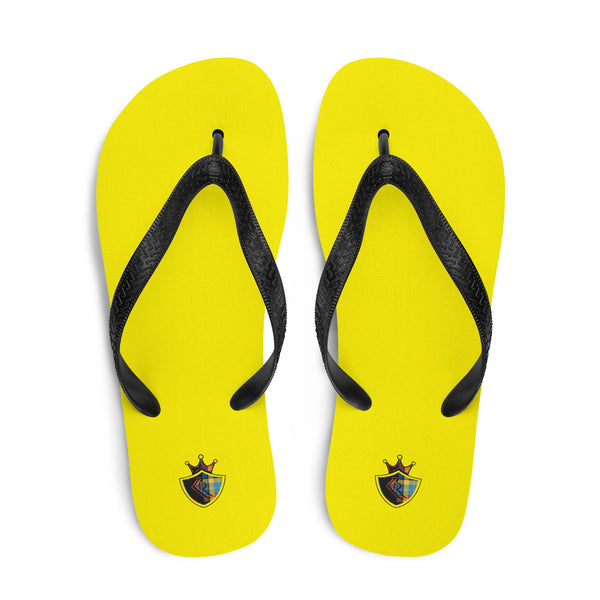 Yellow Kre' Flip-Flops