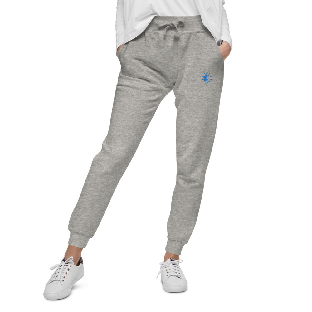 Carbon Grey Women's Fleece Sweatpants